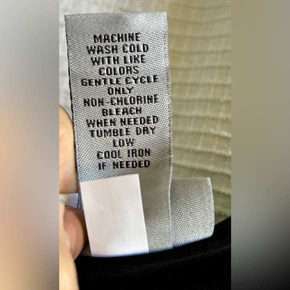 Catherines NWT Blue and Black Women's Pullover Mid-Length Dress 2X - Picture 5 of 5